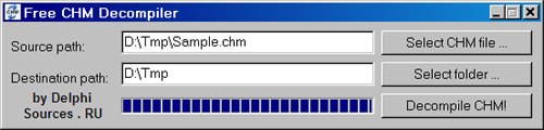 Free CHM Decompiler:       CHM 
